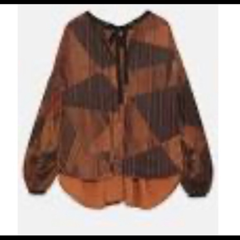 Zara Abstract Top - Picture 3 of 6